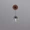 Ekena Millwork Attica PVC Ceiling Medallion (Canopies up to 4 1/8"), 10"OD x 3 1/2"ID x 3/4"P, Bright Coat Copper CMP10ATBCO - alternate 10